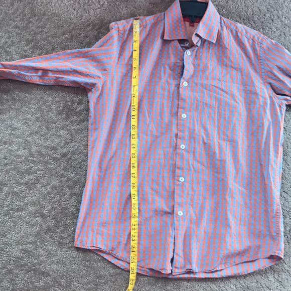 Report Collection striped button down dress shirt - Picture 6 of 6